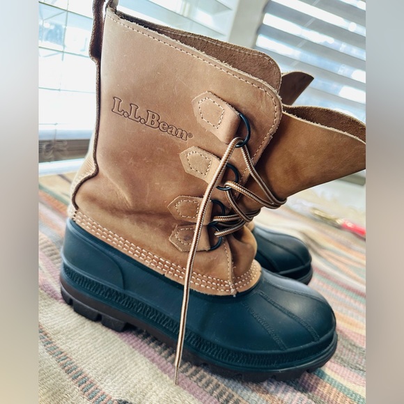 LL Bean Men’s Snow Boots New - Picture 1 of 7